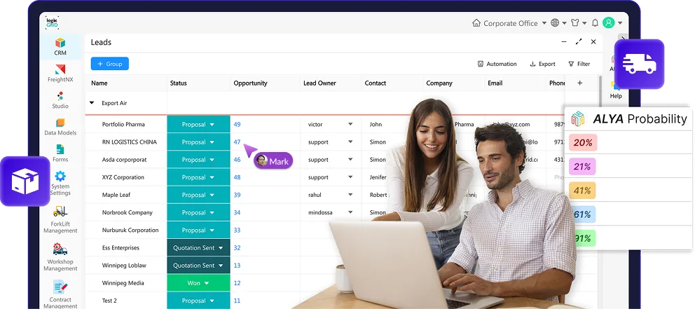 Início 11 Projete seu aplicativo móvel de logística em minutos — LogixFlow