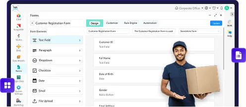 Início 17 Projete seu aplicativo móvel de logística em minutos — LogixFlow