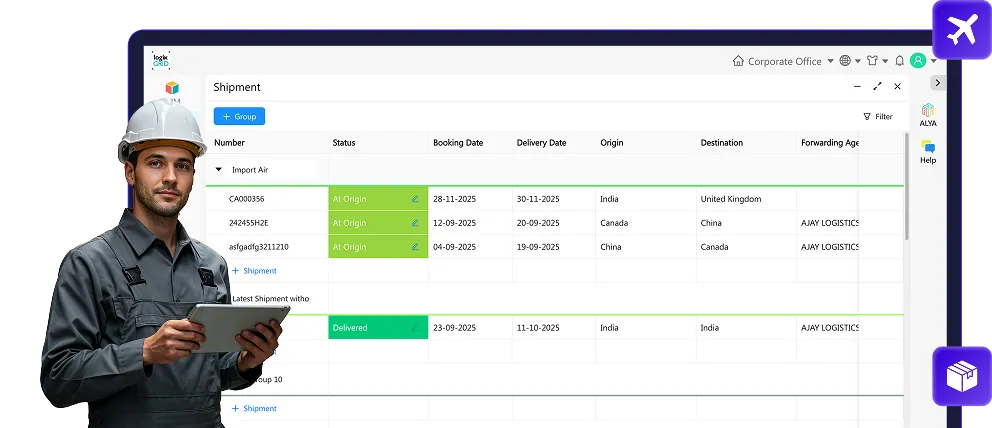 Início 23 Projete seu aplicativo móvel de logística em minutos — LogixFlow