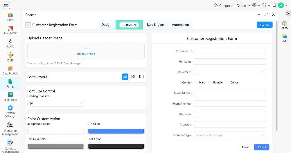 Rule Engine — LogixForms